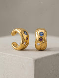 Molten Gold Ear Cuff