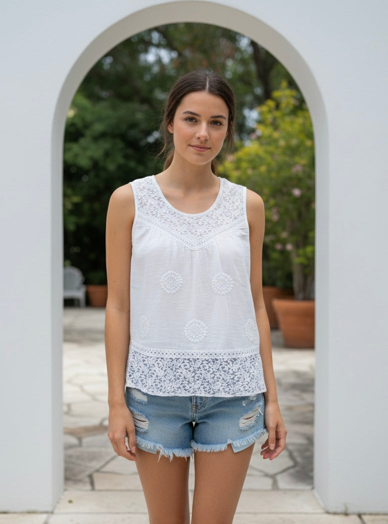 Gardenia Top