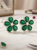 Emerald Floral Large
