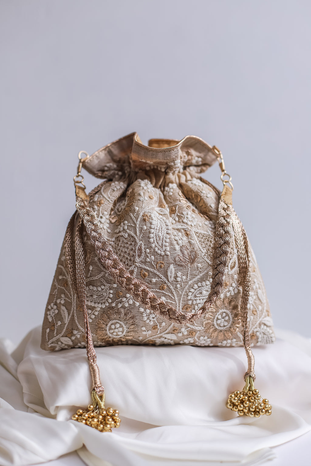 Hand Embroidered Purse