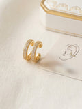 Pave Gold Ear Cuff