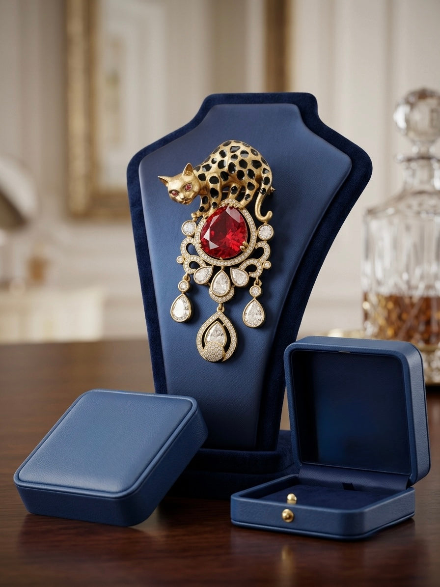 Brooch - Cheetah