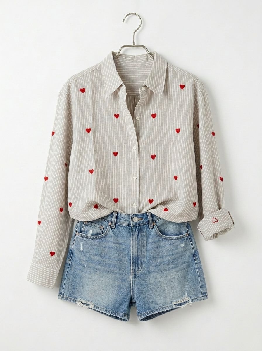 Forget-Me-Not Shirt Stripe