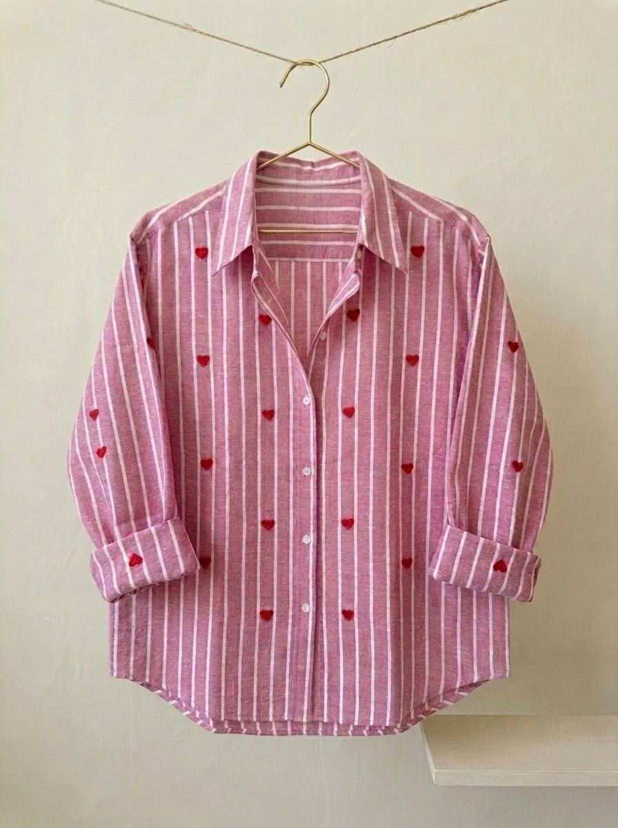 Forget-Me-Not Shirt Stripe
