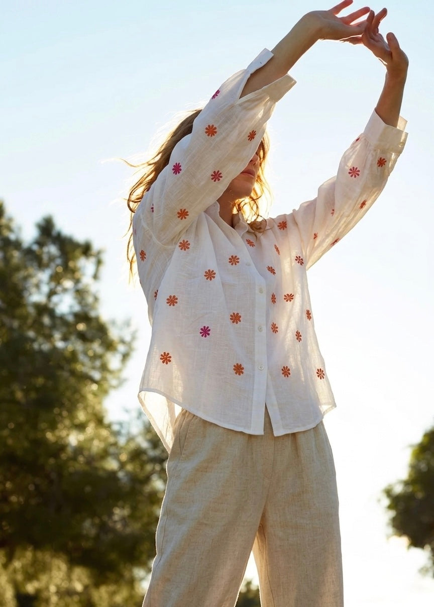 Moonflower Button-Down