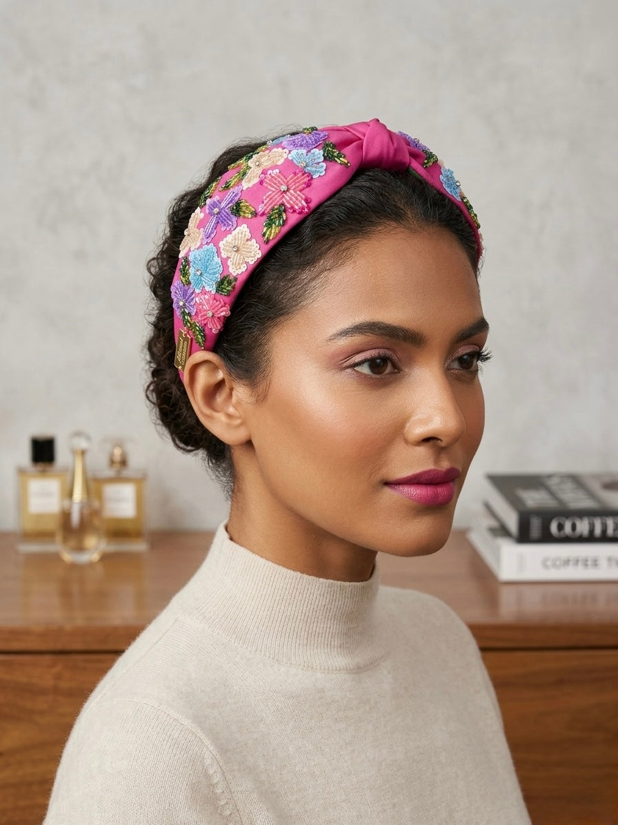 Embroidered Headband