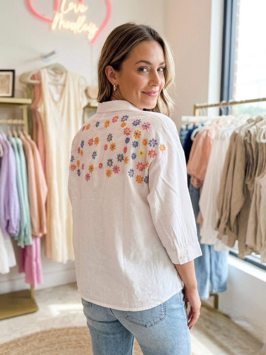 Rainbow Rose Shirt