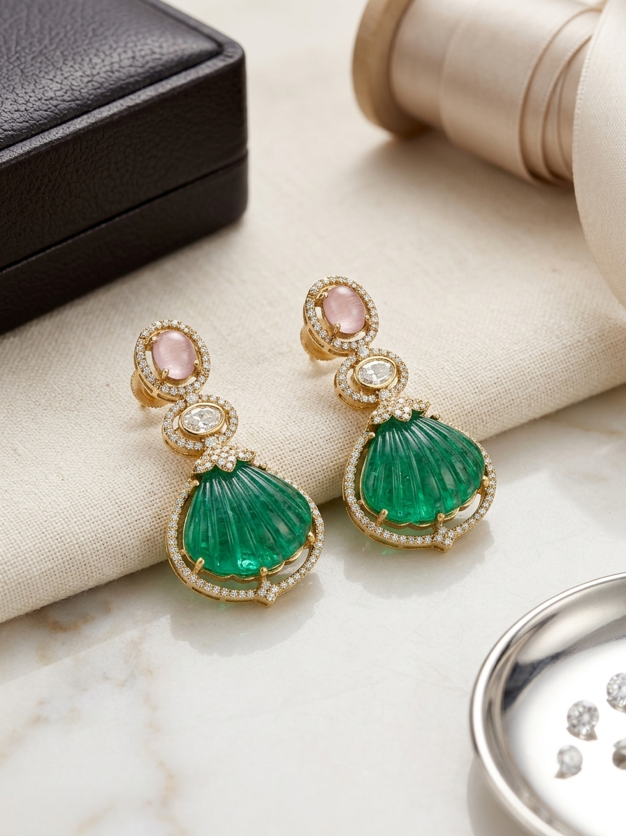 Emerald Pink Drops