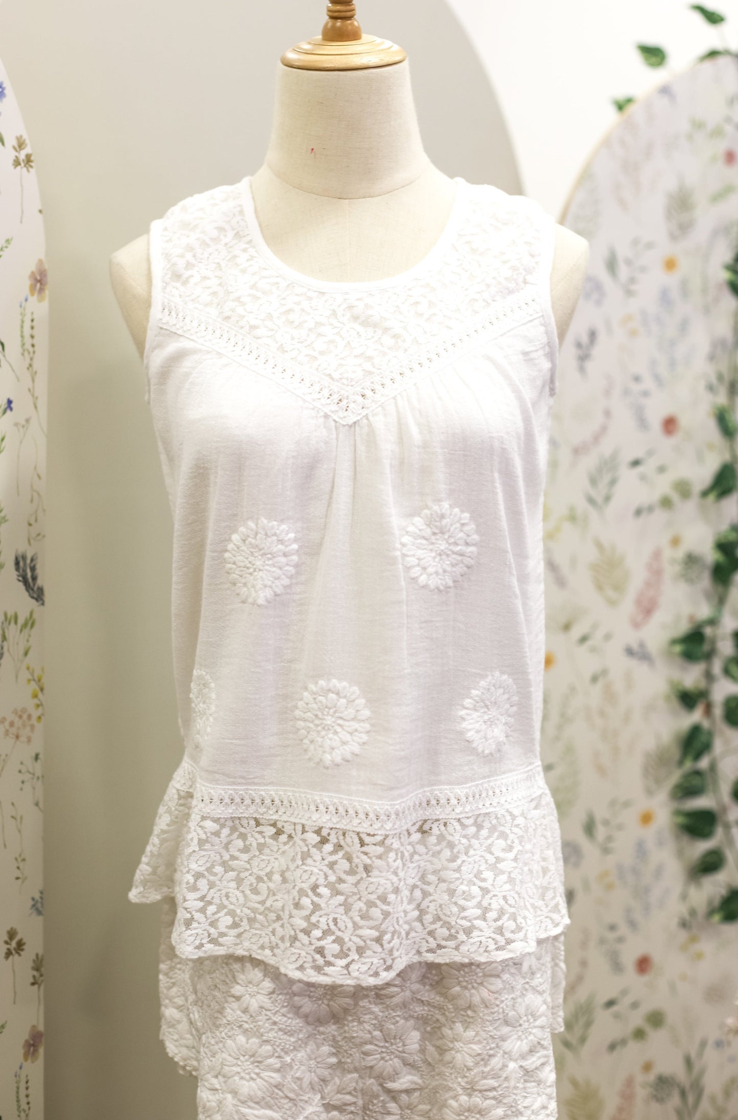 Gardenia Short Top