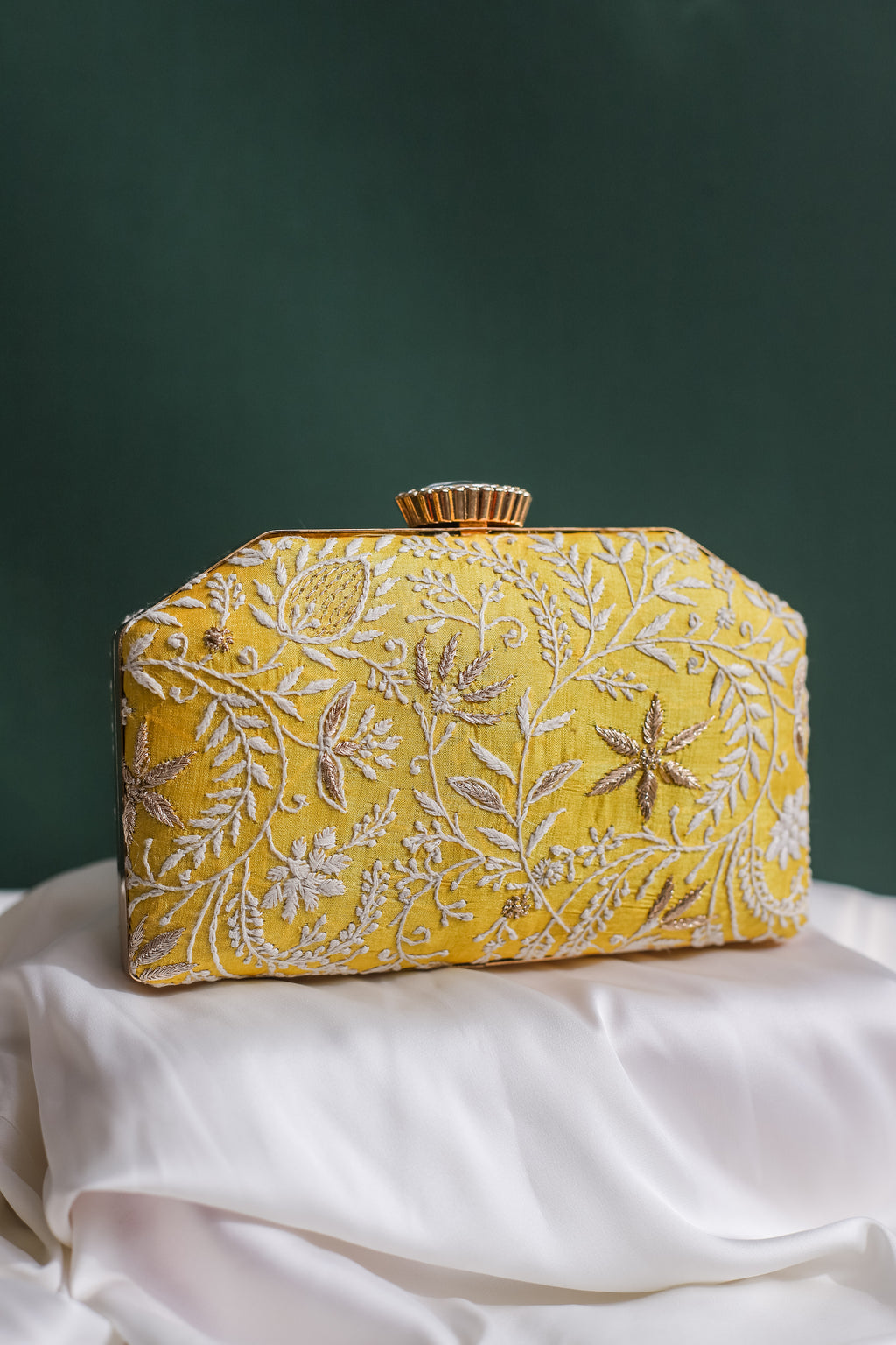 Hand Embroidered Clutch