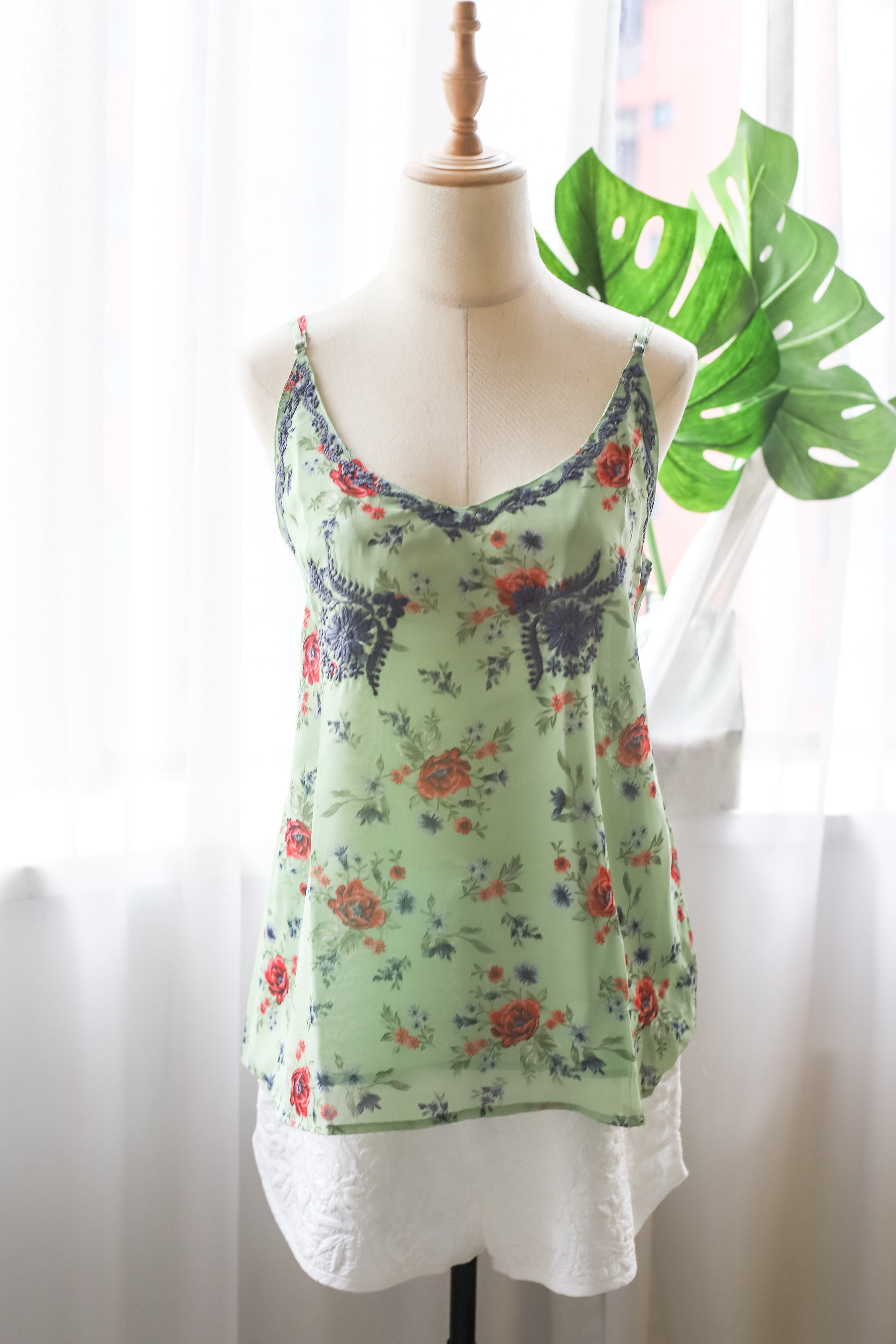 Clarkia Spaghetti - Printed Georgette