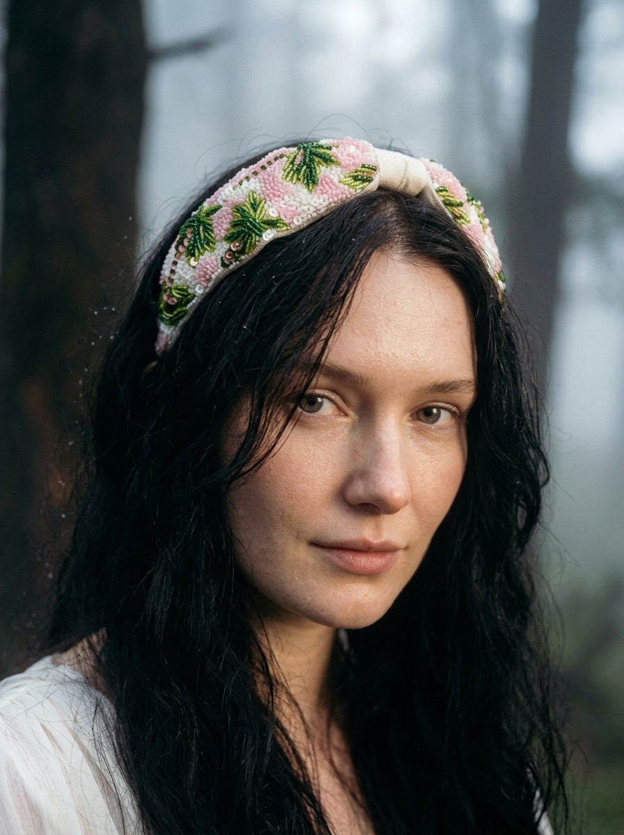 Embroidered Headband