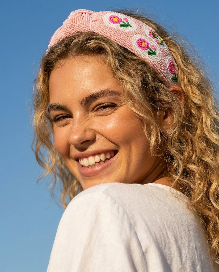 Embroidered Headband
